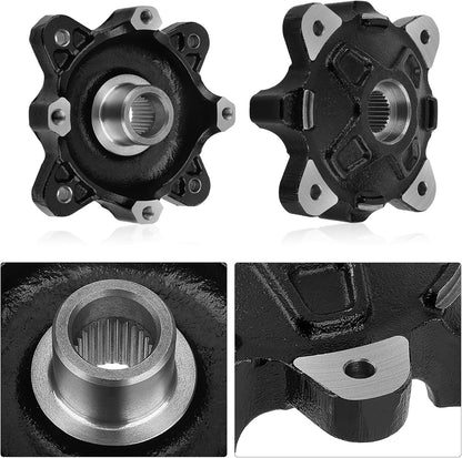 M MATI Front Wheel Hub 2 PCS for Polaris Ranger 500 800 Diese-l 900 2010-2014 AC