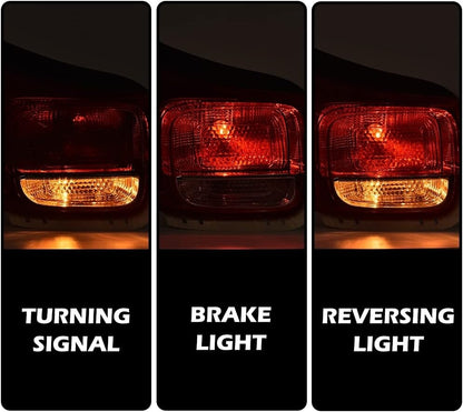 G-PLUS Tail Light Assembly, Compatible with Chevy Malibu LT/LS/Eco 2013 2014 201