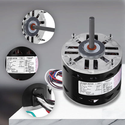 L1056 Sleeve Bearing Direct Drive Blower Motor 1/2 HP, 1075 RPM, 3 Speed, 115 V