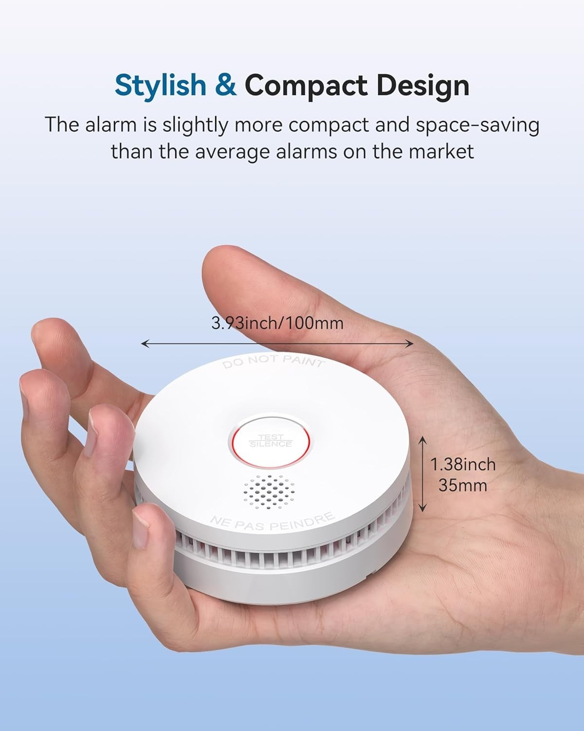 SITERWELL 10 Year Battery Smoke Detector 12 Pack LOT