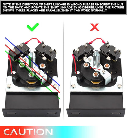 EZGO TXT Forward and Reverse Switch Assembly, Golf Cart Forward and Reverse Swit