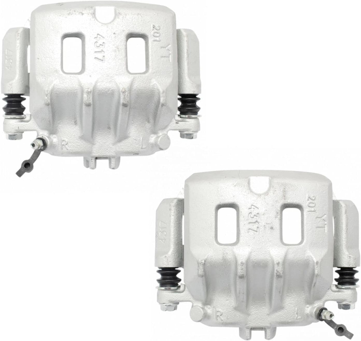 Front Brake Caliper Set Compatible with 1998-2002 Subaru Forester 1998-2001