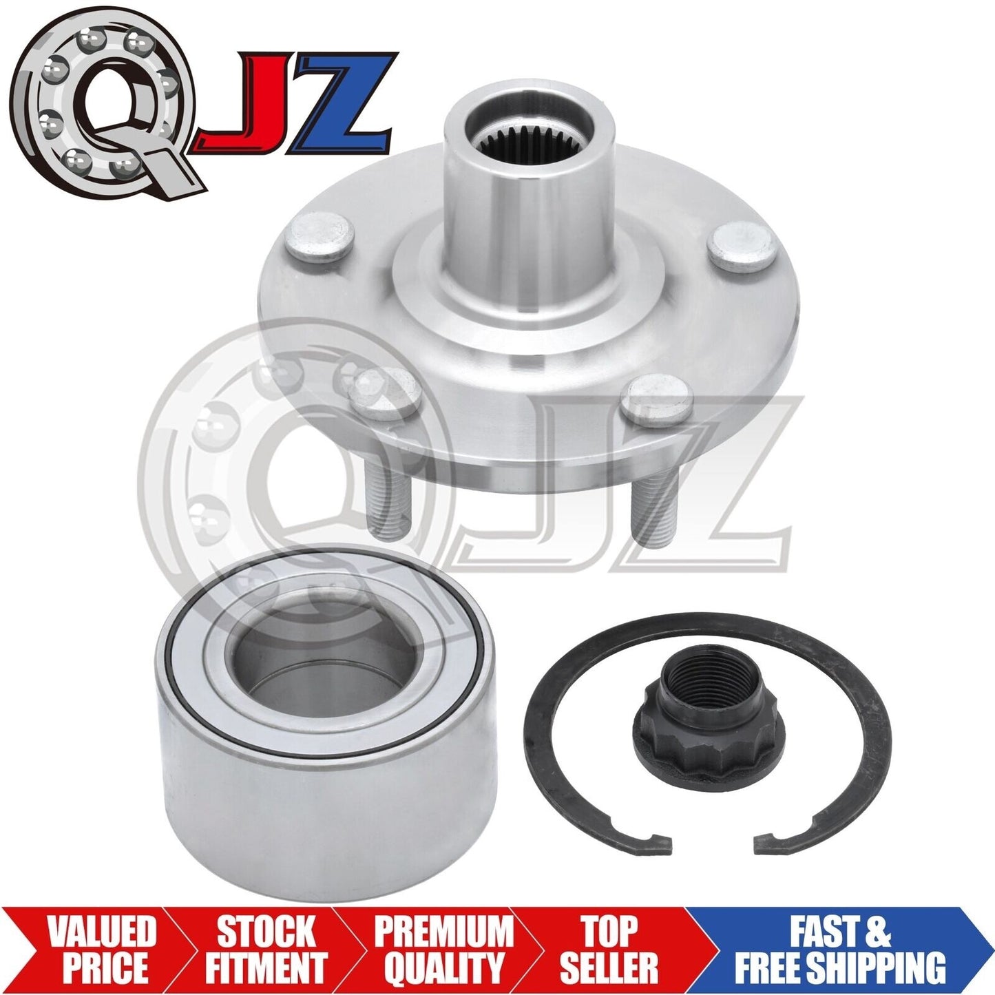 [1-Pack] 930-402K FRONT Wheel Hub Bearing Repair Kit 2004-2005 Toyota RAV4 2.4L