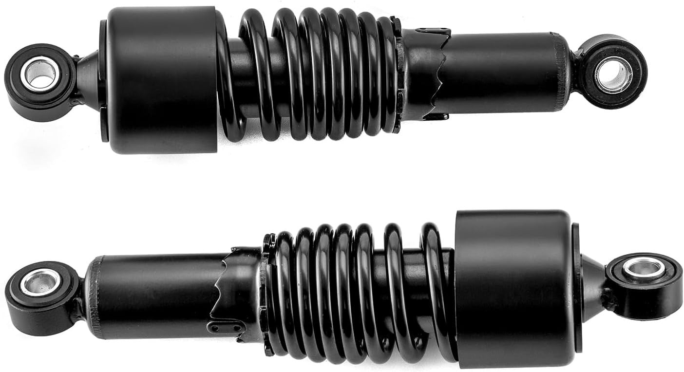 WeiSen 10.5" Rear Shocks Preload Adjustable Lowering Kit Compatible with Harley