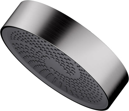 AULEEND high pressure shower head with Anti Clog Rubber Jets-Adjustable 7.87in