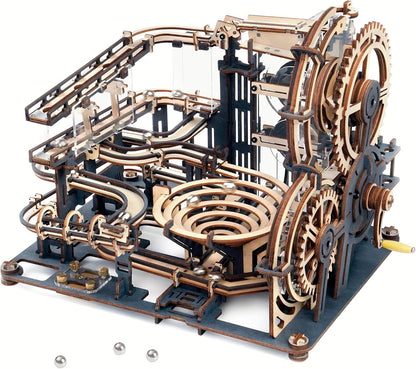 ROBOTIME 3D Wooden Puzzles Marble Run Link Pack LGA01 Connector Kit for Adults