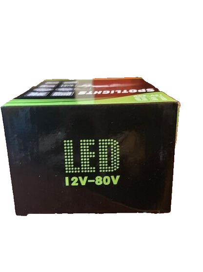 MUVKQC LED Tractor Lights,10PCS 4.5inch Square LED Work Light,177W 175000LM Spot