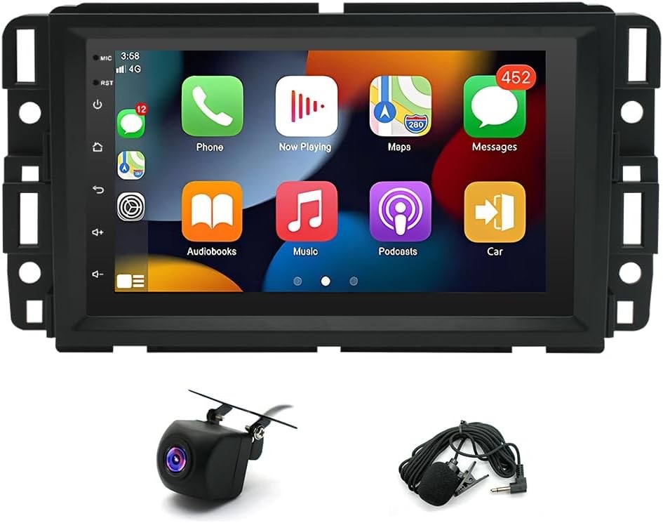 4+64G Car Stereo for GMC Terrain 2010-2017 Bluetooth Radio Upgrade 7" Android 13