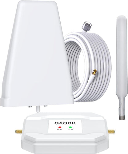 AT&T Cell Phone Signal Booster for 5G 4G LTE on Band 12/17 for Call/Data White