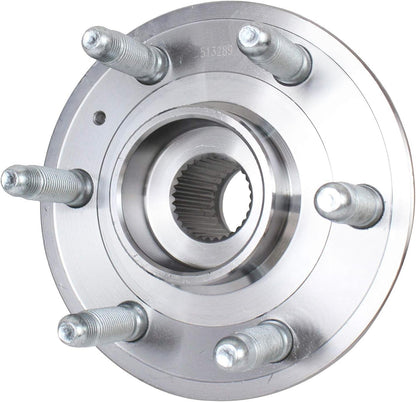 PAROD 513289 Front Rear Wheel Hub and Bearing Assembly Compatible with 2010-2016