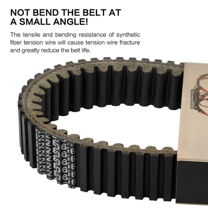422280656 Drive Belt Compatible with Can-Am Defender MAX HD8 HD10 | Replace