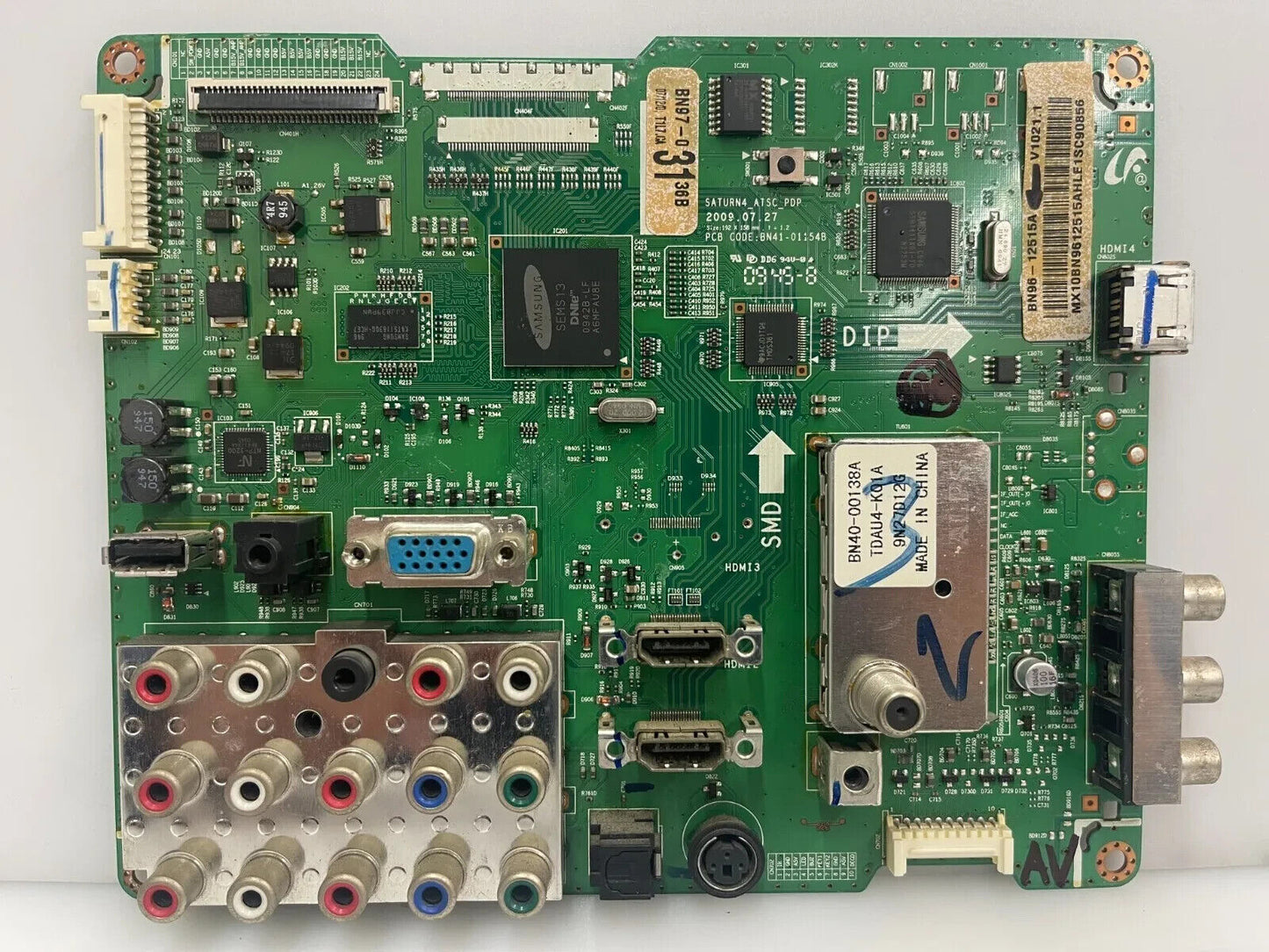 Samsung PN50B450B1DXZA (SW16) Main Board BN97-03136B , BN41-01154B , BN96-12515A