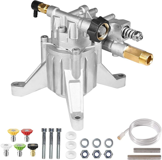 YAMATIC 3000 PSI Pressure Washer Pump  Vertical 7/8" Shaft 2.5 GPM