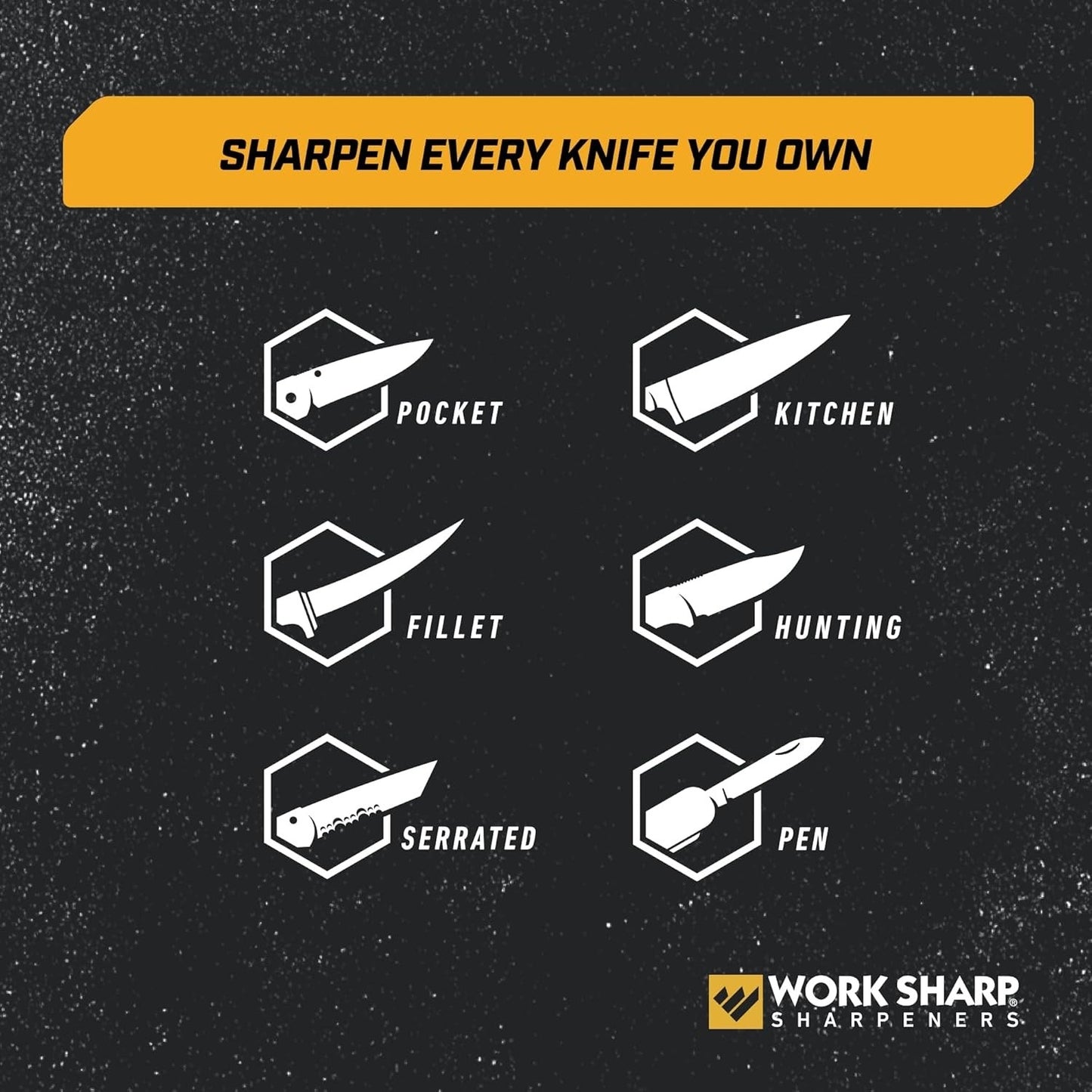 Work Sharp Professional Precision Adjust Knife Sharpener - Adjustable Knife