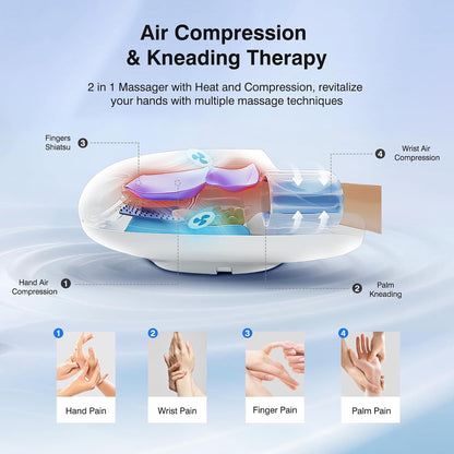 Multifunction 3D Hand-spa  Massager professional hand Care model FE-0162