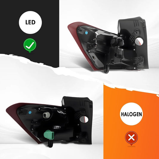 Passenger Side Tail Light Assembly Compatible with 2018-2021 Equinox Premier