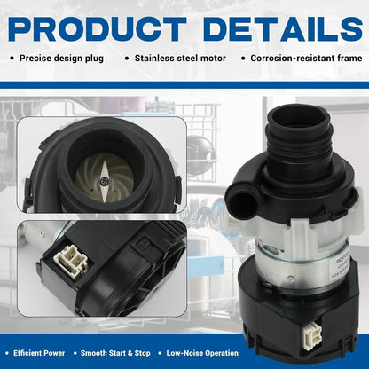 Dishwasher Circulation Wash Pump Motor Assembly DCJ72(4)MLG1 WD26X23258