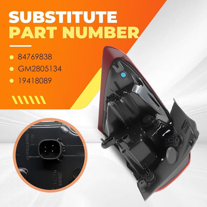 Passenger Side Tail Light Assembly Compatible with 2018-2021 Equinox Premier