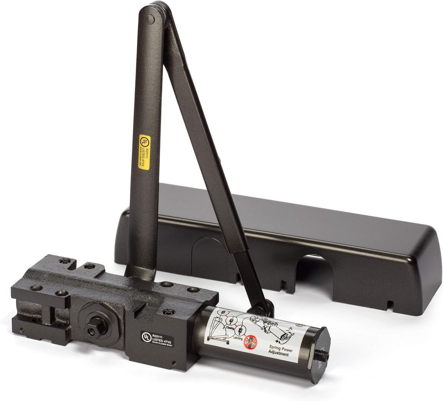 Dynasty Hardware Door Closer, Grade 1 Heavy Duty Commercial Hydraulic Closer